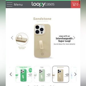 iphone 14 pro sandstone loopy